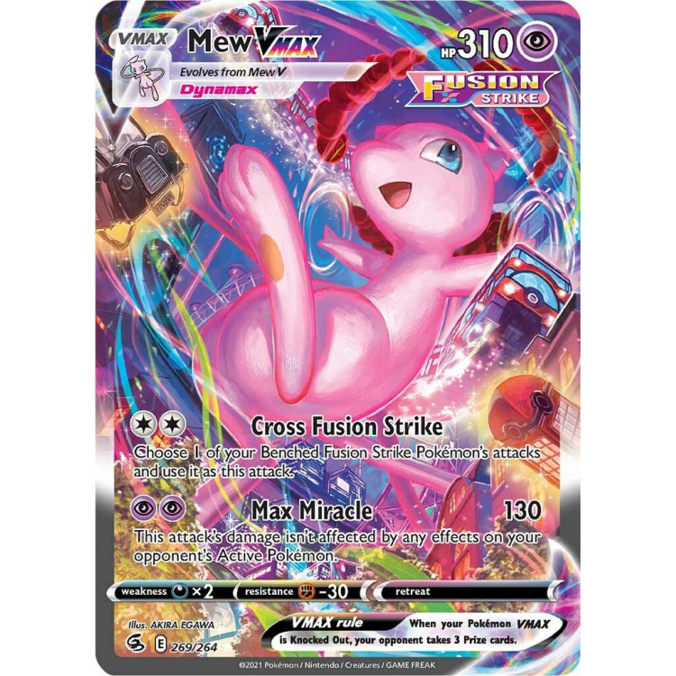 Finally! Secret rare mew vMax😎😎 : r/PokemonTCG