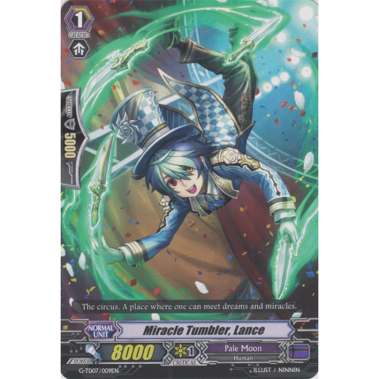 Miracle Tumbler, Lance - Big Orbit Cards Miracle Tumbler, Lance - Big Orbit Cards