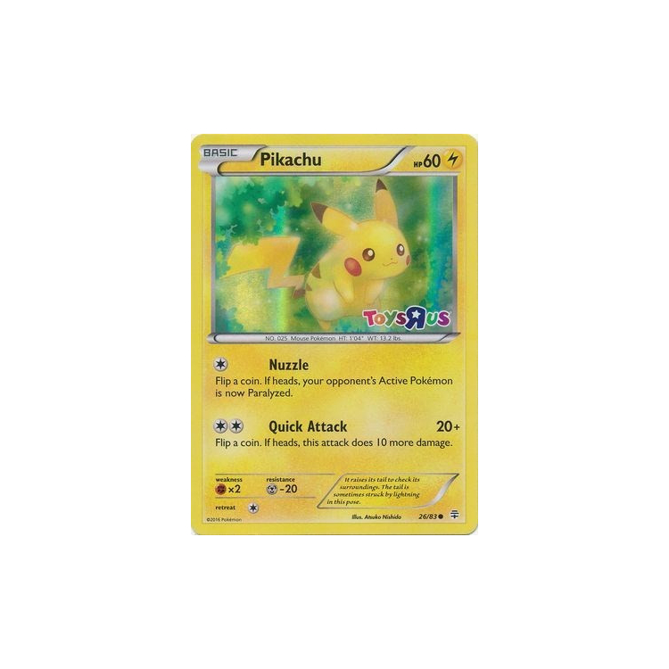 Sell Pikachu Toys R Us Promo Holo Pokemon Big Orbit Cards