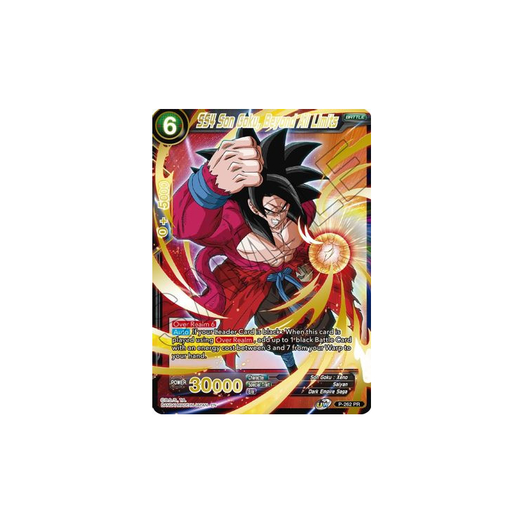 Dragon Ball Super - MB01 - Mythic Booster - SS4 Son Goku, Beyond