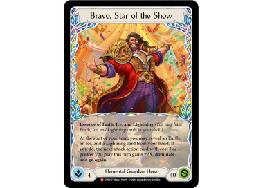 Sell Bravo, Star of the Show (Cold Foil) (1st - Big Orbit Cards