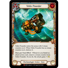 Sell Teklo Pounder (Rainbow Foil) (1st Edition) - Big Orbit Cards