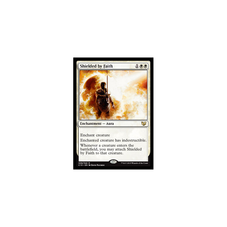 Shielded by Faith - Commander 2015 - Big Orbit Cards Shielded by Faith - Commander 2015 - Big Orbit Cards