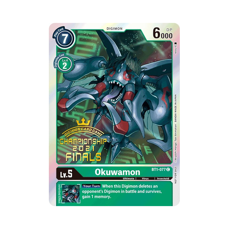 Okuwamon (2021 Championship Finals Event - Big Orbit Cards Okuwamon (2021 Championship Finals Event - Big Orbit Cards