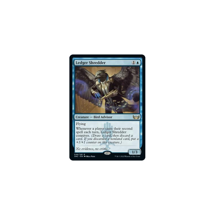 Ledger Shredder (Foil) - Big Orbit Cards