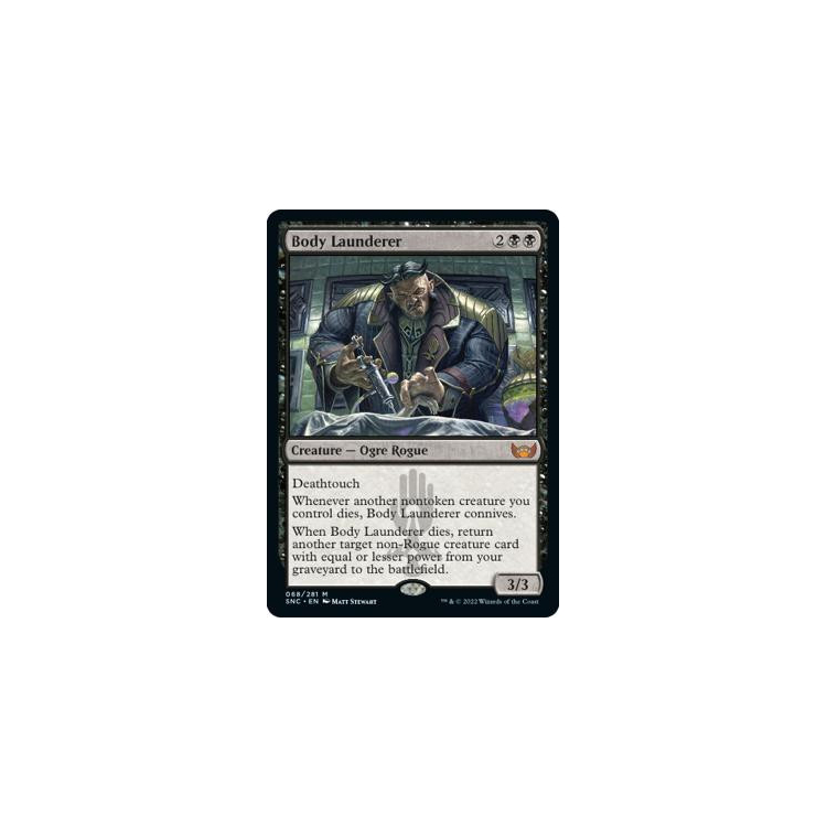 Body Launderer (Foil) (Promo Pack) - Big Orbit Cards Body Launderer (Foil) (Promo Pack) - Big Orbit Cards