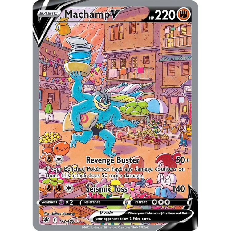 MACHAMP LOT - 5 Cards from Time shops Gazer set!!