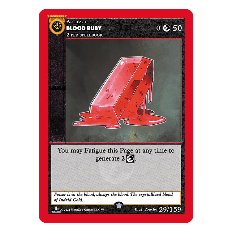 Cryptid Nation First hot Edition Holo aura Dark