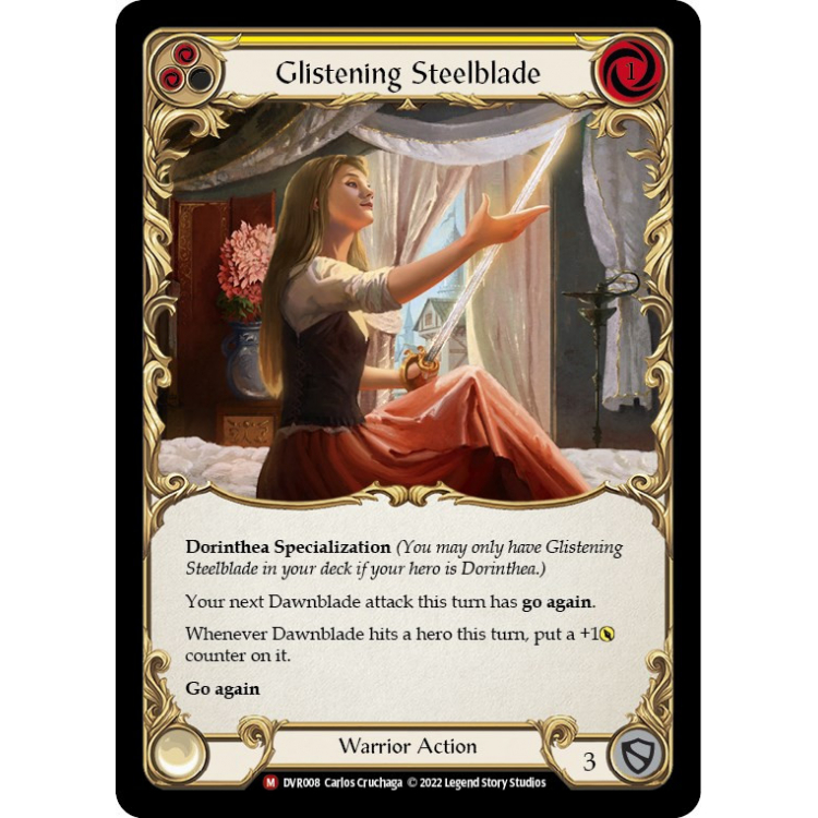 Glistening Steelblade - Big Orbit Cards