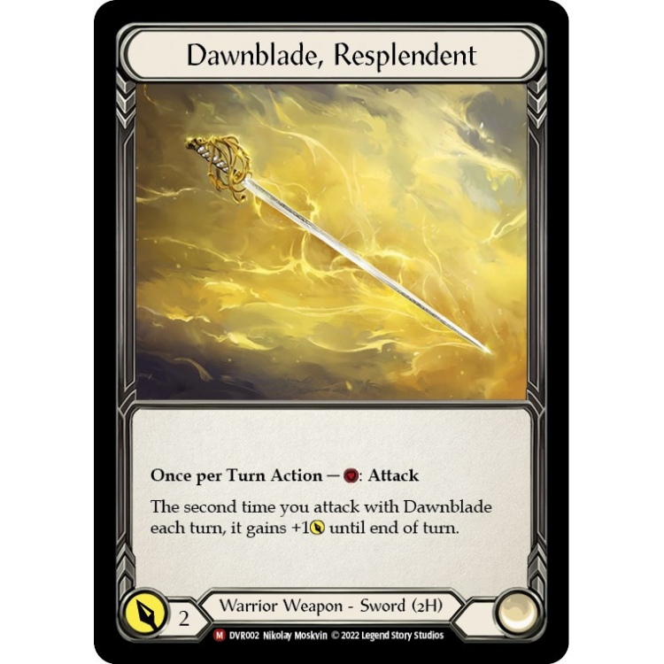 Sell Dawnblade, Resplendent (Cold Foil) - Big Orbit Cards