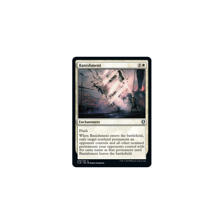 Banishment (Foil) - Magic the Gathering - Big Orbit Cards Banishment (Foil) - Magic the Gathering - Big Orbit Cards
