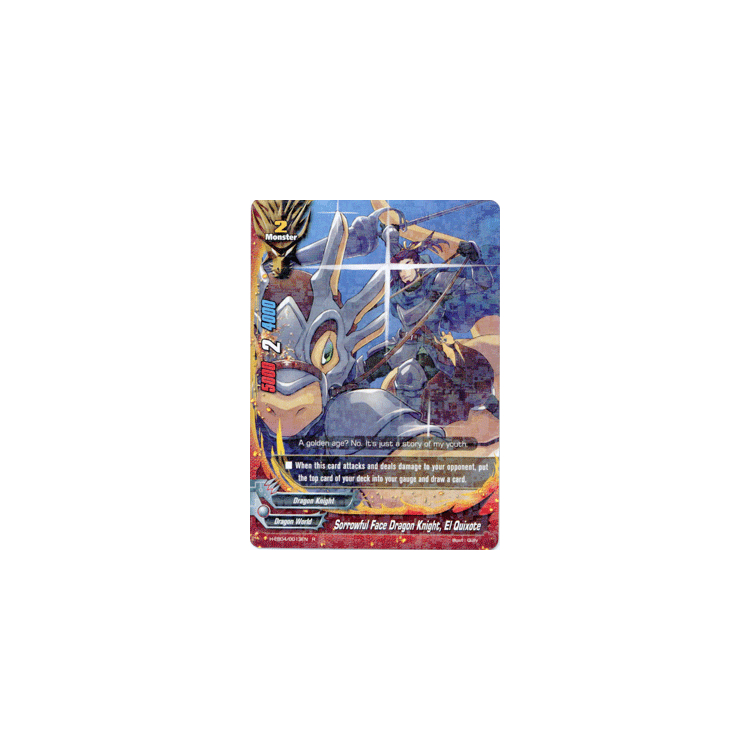Sorrowful Face Dragon Knight, El Quixote - Big Orbit Cards Sorrowful Face Dragon Knight, El Quixote - Big Orbit Cards