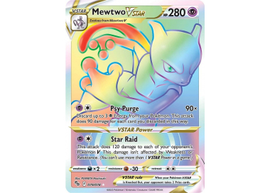 2022 Pokemon Go Mewtwo VSTAR Full Art Secret outlet Rare #79 PSA 9