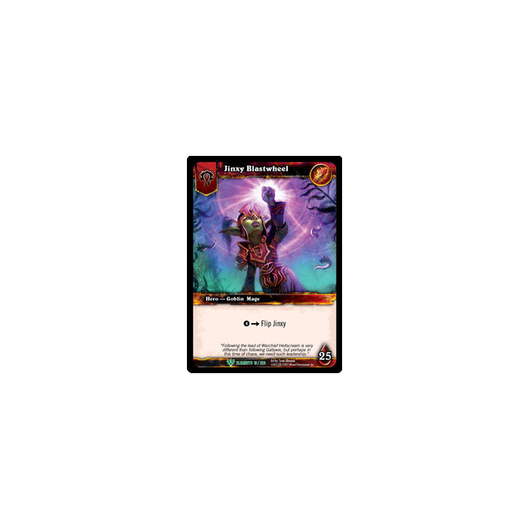 Jinxy Blastwheel - War of the Elements - Big Orbit Cards Jinxy Blastwheel - War of the Elements - Big Orbit Cards