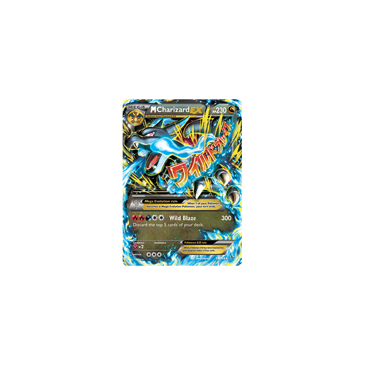 Mega Charizard Ex 69 Holo Flashfire Big Orbit Cards