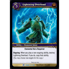 Lightning Overload - Drums of War - Big Orbit Cards