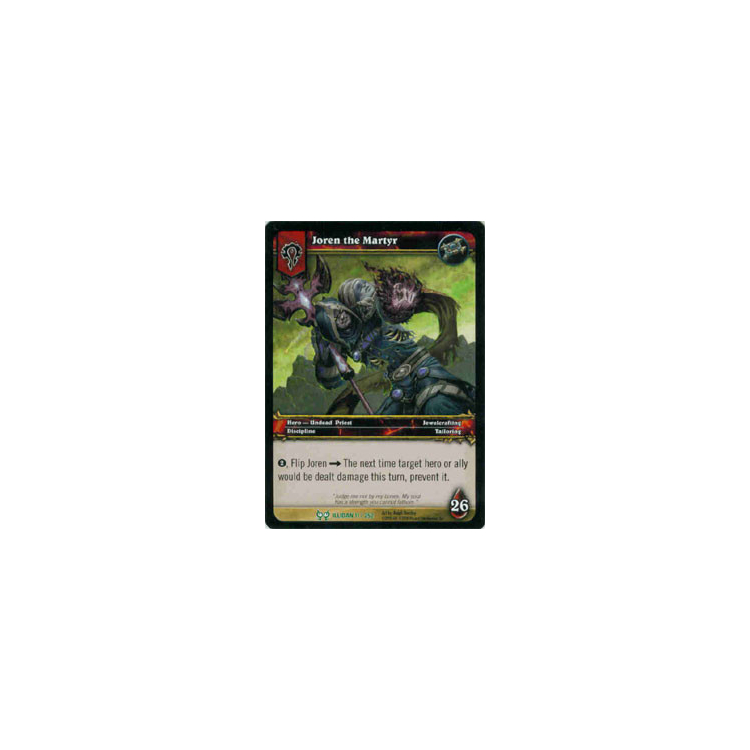 Joren the Martyr - The Hunt for Illidan - Big Orbit Cards Joren the Martyr - The Hunt for Illidan - Big Orbit Cards