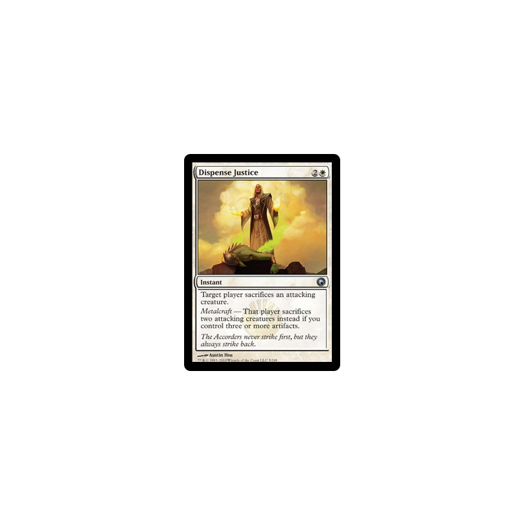 Dispense Justice - Scars of Mirrodin - Big Orbit Cards Dispense Justice - Scars of Mirrodin - Big Orbit Cards