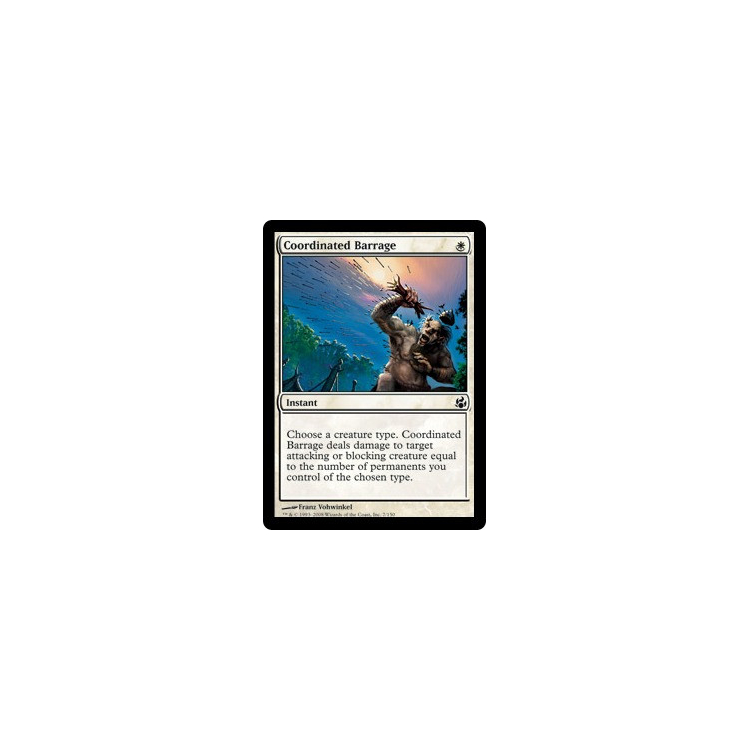 Coordinated Barrage - Morningtide - Big Orbit Cards Coordinated Barrage - Morningtide - Big Orbit Cards