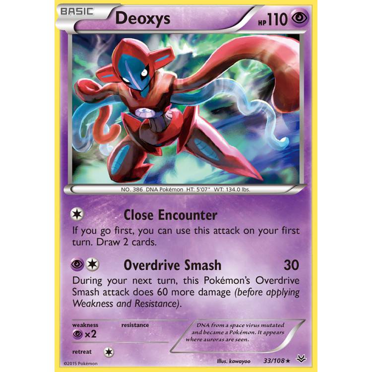 Deoxys - PokemonCard