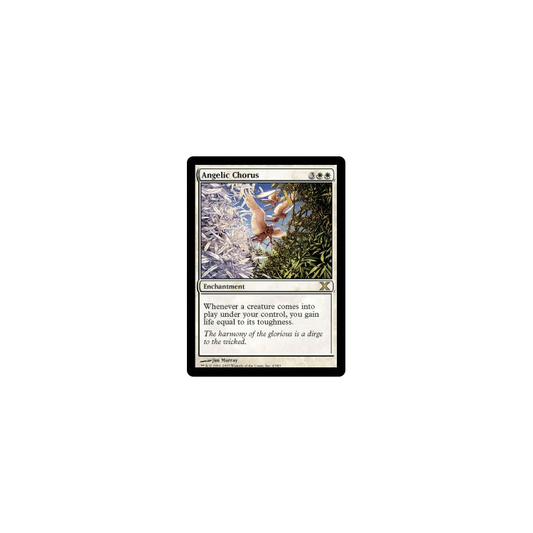 Angelic Chorus - Tenth Edition - Big Orbit Cards Angelic Chorus - Tenth Edition - Big Orbit Cards