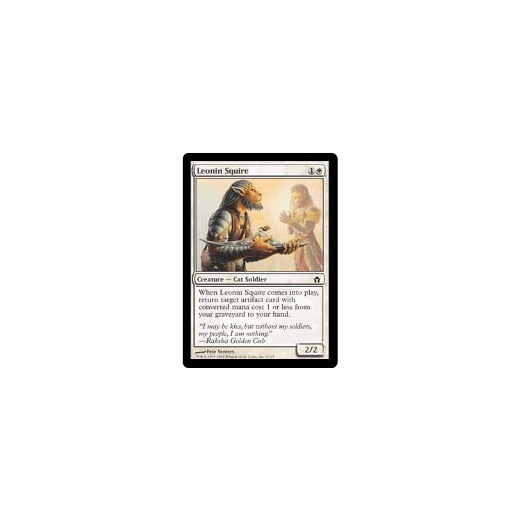 Leonin Squire - Fifth Dawn - Big Orbit Cards Leonin Squire - Fifth Dawn - Big Orbit Cards