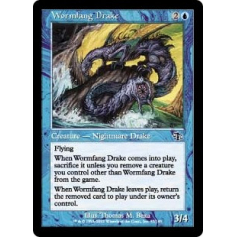 Wormfang Drake • Creature — Nightmare Drake (Judgment) - MTG Assist