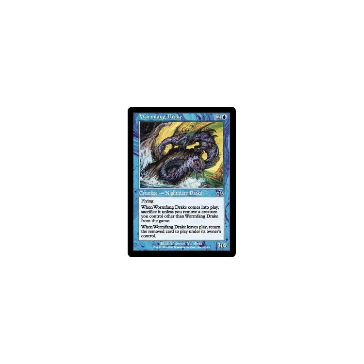 Wormfang Drake • Creature — Nightmare Drake (Judgment) - MTG Assist