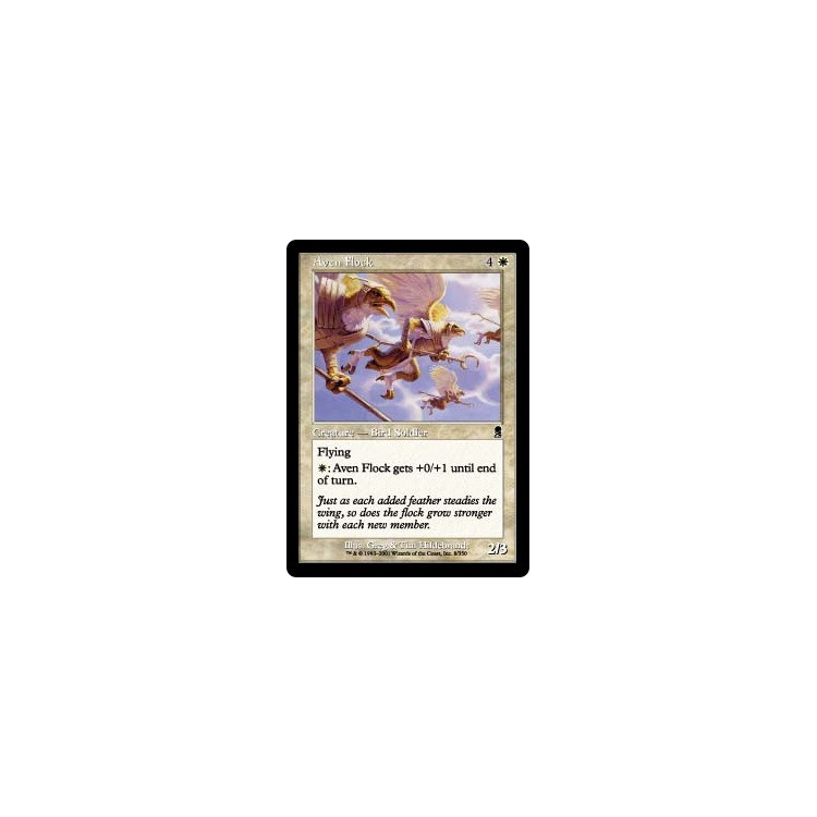 Aven Flock - Odyssey - Magic the Gathering - Big Orbit Cards Aven Flock - Odyssey - Magic the Gathering - Big Orbit Cards