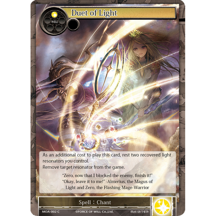 Duet of Light - The Millennia of the Ages - Big Orbit Cards Duet of Light - The Millennia of the Ages - Big Orbit Cards