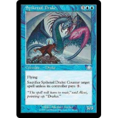 Spiketail Drake • Creature — Drake (Prophecy) - MTG Assist