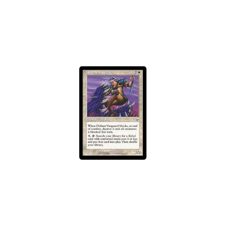Defiant Vanguard - Nemesis - Big Orbit Cards Defiant Vanguard - Nemesis - Big Orbit Cards