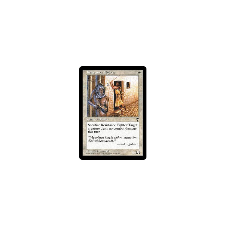 Resistance Fighter - Visions - Big Orbit Cards Resistance Fighter - Visions - Big Orbit Cards