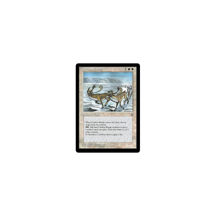 Caribou Range - Ice Age - Big Orbit Cards Caribou Range - Ice Age - Big Orbit Cards