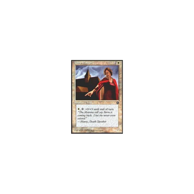 Abbey Matron (b) - Homelands - Big Orbit Cards Abbey Matron (b) - Homelands - Big Orbit Cards