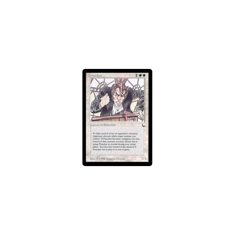 Preacher - The Dark - Magic the Gathering - Big Orbit Cards Preacher - The Dark - Magic the Gathering - Big Orbit Cards