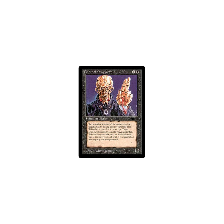 Priest of Yawgmoth - Antiquities - Big Orbit Cards Priest of Yawgmoth - Antiquities - Big Orbit Cards
