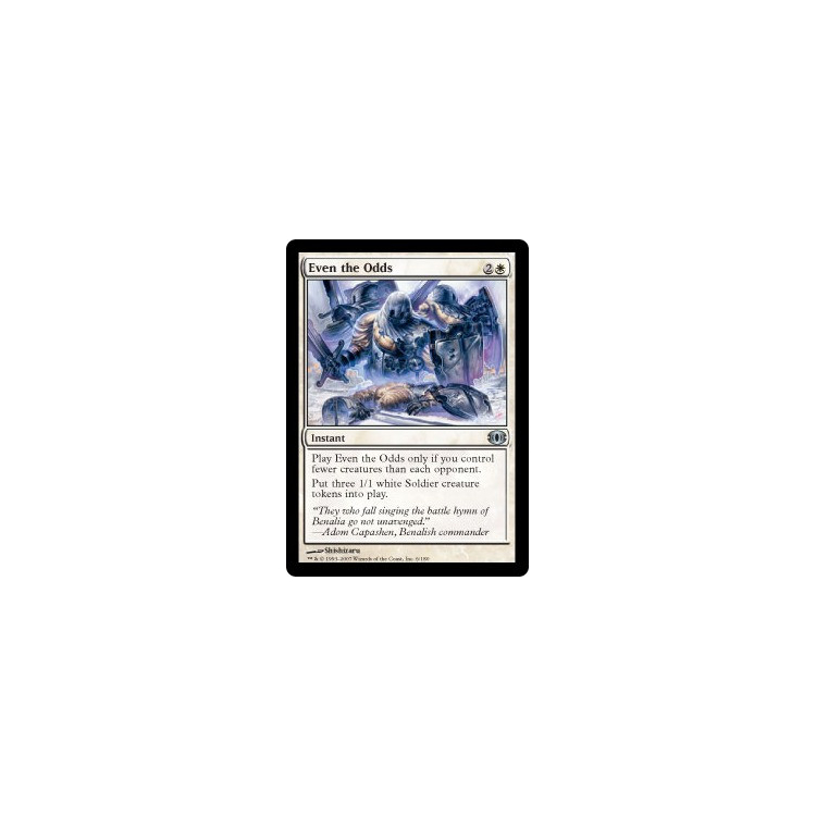 Even the Odds (Foil) - Future Sight - Big Orbit Cards Even the Odds (Foil) - Future Sight - Big Orbit Cards