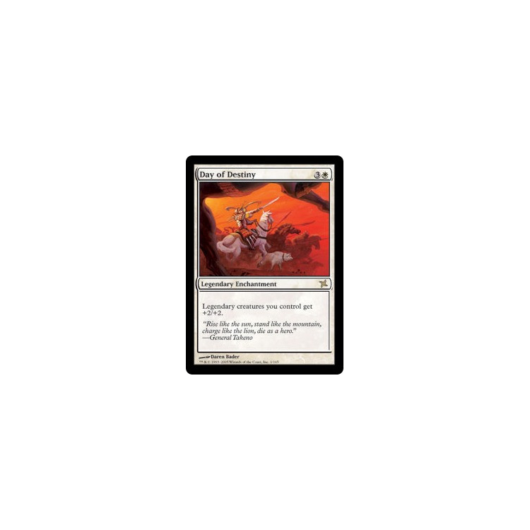 Day of Destiny (Foil) - Big Orbit Cards Day of Destiny (Foil) - Big Orbit Cards