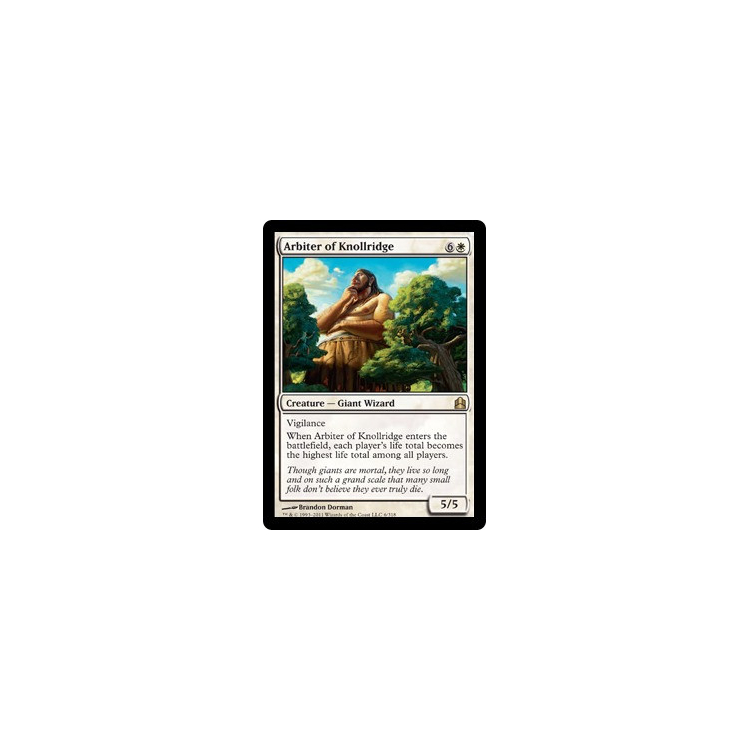 Arbiter of Knollridge - Commander - Big Orbit Cards Arbiter of Knollridge - Commander - Big Orbit Cards