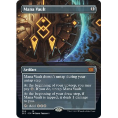 Magic: The Gathering good Mana Vault borderless foil pair