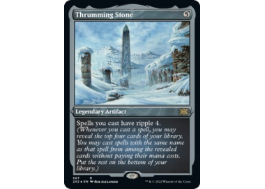 MTG store Thrumming Stone foil