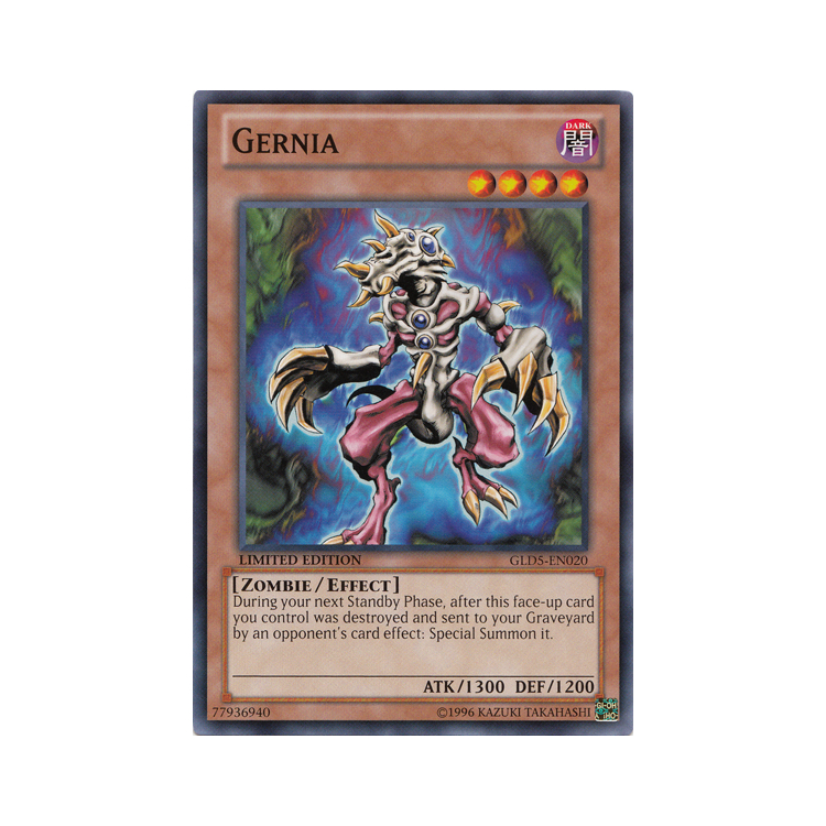 Gernia (Gold) - Ultra Rare (1st Edition) - Big Orbit Cards Gernia (Gold) - Ultra Rare (1st Edition) - Big Orbit Cards