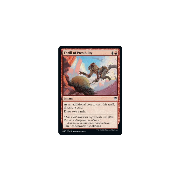 Thrill of Possibility - Dominaria United - Big Orbit Cards