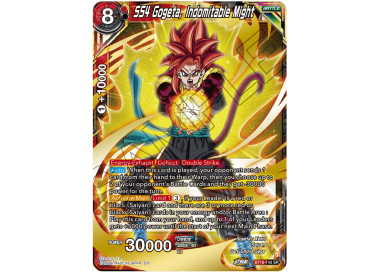 SS4 Gogeta Indomitable popular Might BT18-143 SR Dawn of the Z-Legends Card Dragon Ball