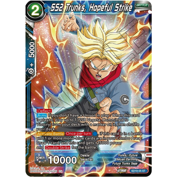 DRAGON BALL SUPER ZENKAI - BLUE FUTURE STARTER DECK