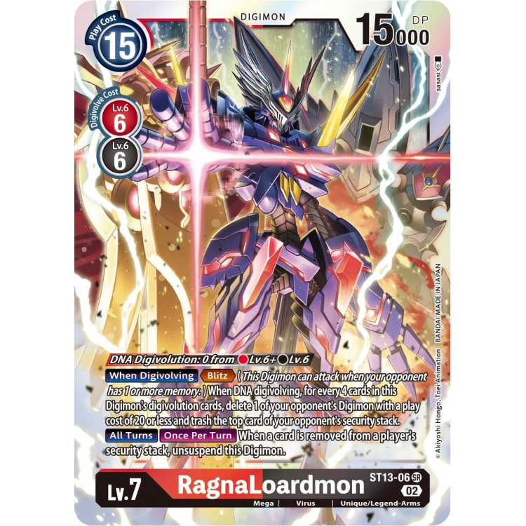 RagnaLoardmon - Digimon Card Game - Big Orbit Cards RagnaLoardmon - Digimon Card Game - Big Orbit Cards