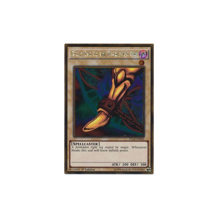 Right Leg of the Forbidden One - Gold Rare - Big Orbit Cards Right Leg of the Forbidden One - Gold Rare - Big Orbit Cards