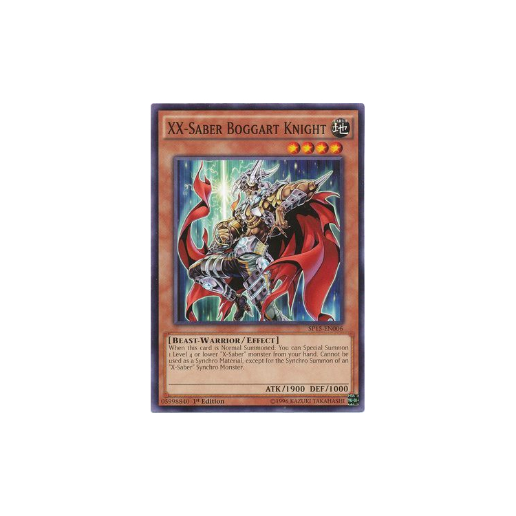 XX-Saber Boggart Knight (1st Edition) - Big Orbit Cards XX-Saber Boggart Knight (1st Edition) - Big Orbit Cards