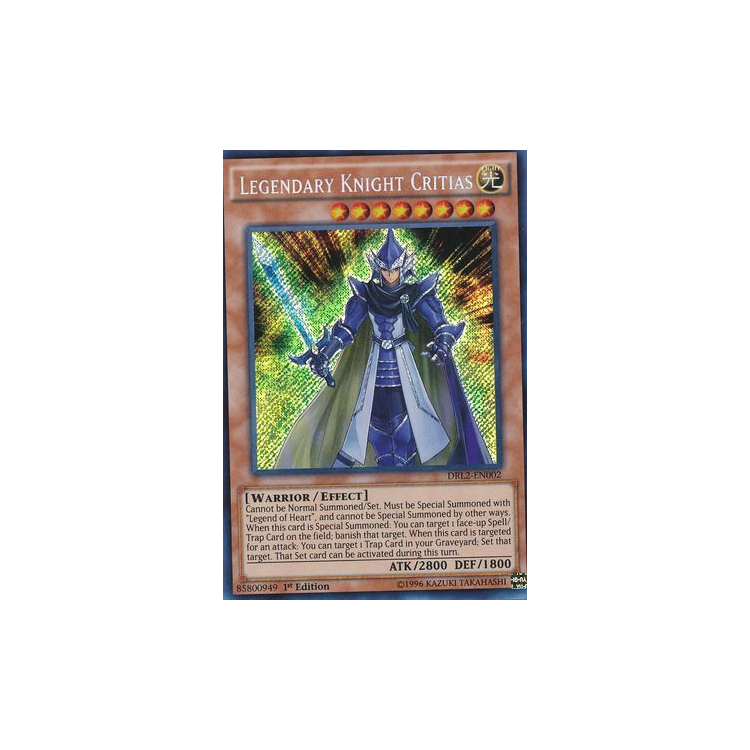 Yugioh Legendary Knight Critias